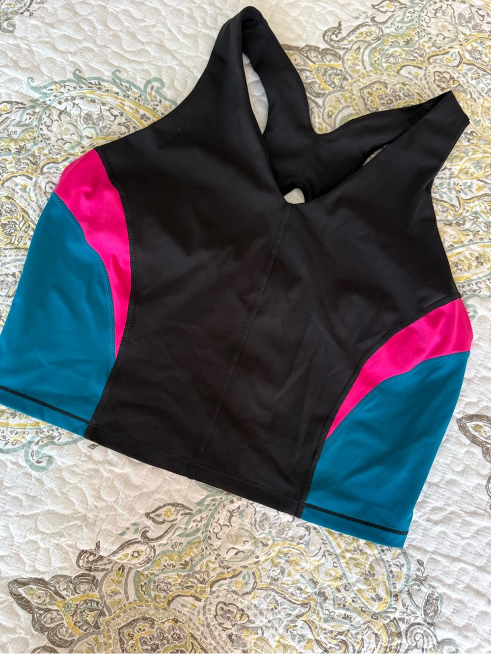 Sweaty Betty racer back sports bra/long line